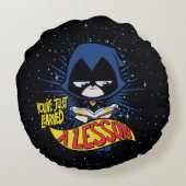 タイタ10代のンズ行け! | Raven "学A Lesson" ラウンドクッション (裏面)