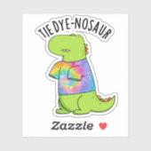 タイダイのノスルおもしろいー恐竜パン シール (シート)