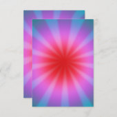 タイダイの招待状 招待状 (正面/裏面)