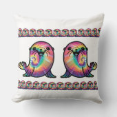 タイダイの海獅子 クッション (正面)