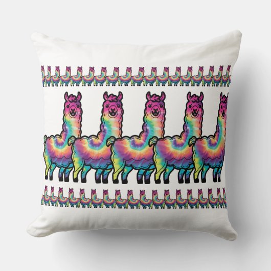 タイダイエルマ クッション (正面)