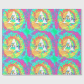 タイダイカスタム包装紙 ラッピングペーパー (フラット)