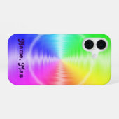 タイダイデザイン- iPhone 16ケース (裏面横)