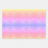 タイダイヴィンテージカラフルレトロ90s ラッピングペーパーシート (正面3)