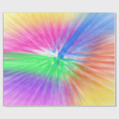 タイダイ包装紙 ラッピングペーパー (フラット)