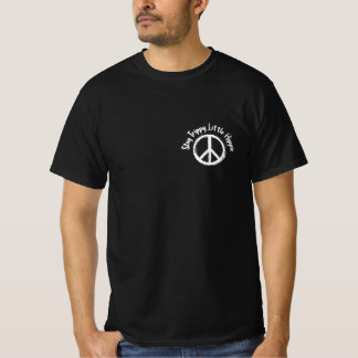 タイダイ平和のサインステイトリップ(幻覚体験)のようなリトルヒッピー Tシャツ