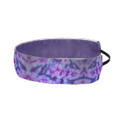 タイダイ抽象的な青と紫の色合いのラプ アスレチックヘッドバンド (右)