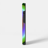 タイダイ染めのホラガイ iPhoneケース (左側面)