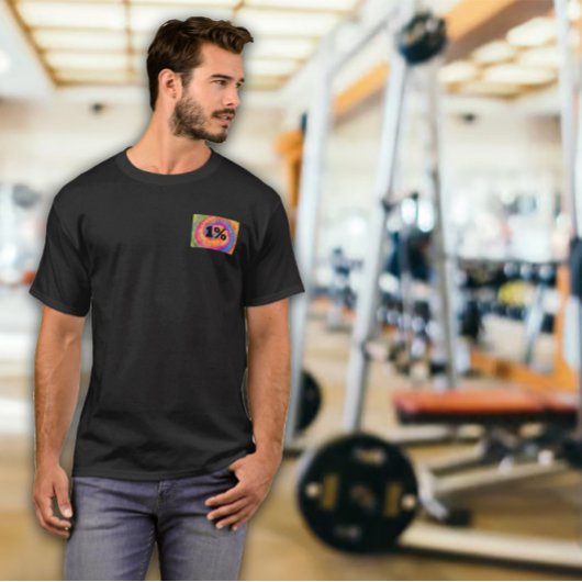 タイダイ染め メンズ エクササイズ Tシャツ