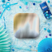 タイダイ紙皿 ペーパープレート (パーティー)