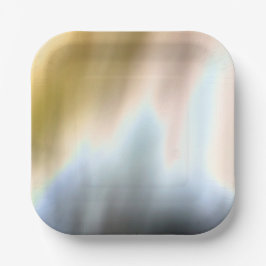 タイダイ紙皿 ペーパープレート