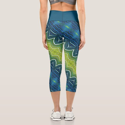 タイダイ カプリレギンス (裏面)