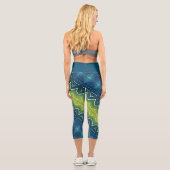 タイダイ カプリレギンス (裏面)