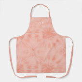 タイダイ |コーラルピンクパステルモダンエプロン エプロン (正面)
