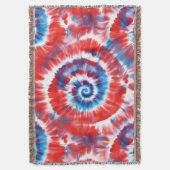 タイダイ スローブランケット (正面縦)