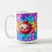 タイダイ ハッピー ドラゴンフルーツ コーヒーマグカップ (左)