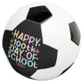 タイダイ ハッピー 100日目の学校の先生 生徒  サッカーボール (3/4)