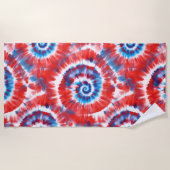 タイダイ ビーチタオル (正面)