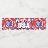 タイダイ ペットボトルラベル (シングルラベル)