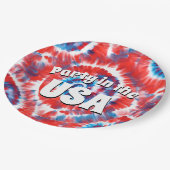 タイダイ ペーパープレート (アングル)