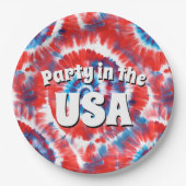 タイダイ ペーパープレート (正面)