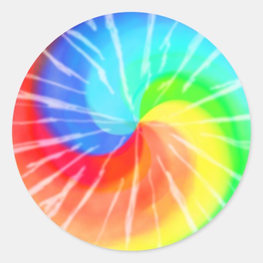 タイダイ ラウンドシール (正面)