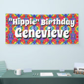 タイダイ 横断幕 (トレードショー)