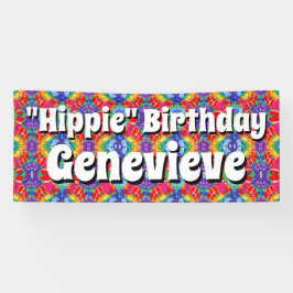 タイダイ 横断幕