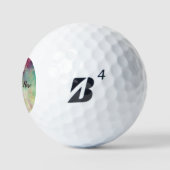 タイダイ#11 ゴルフボール (ロゴ)