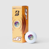 タイダイ#11 ゴルフボール (パッケージ)