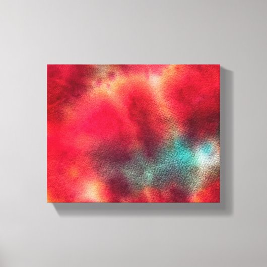 タイダイ#4 キャンバスプリント (正面)