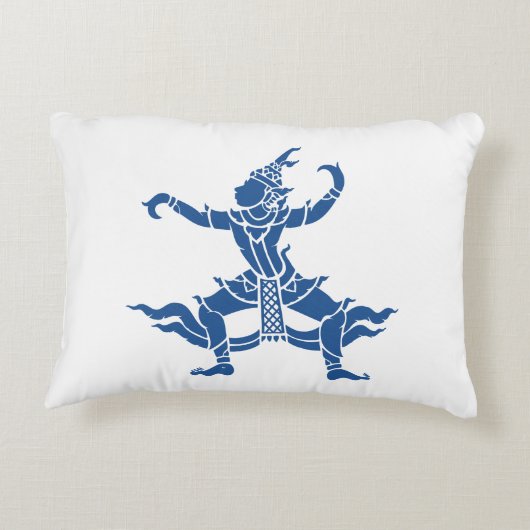 タイダンサー⚠タイのサイン⚠ アクセントクッション (裏面)