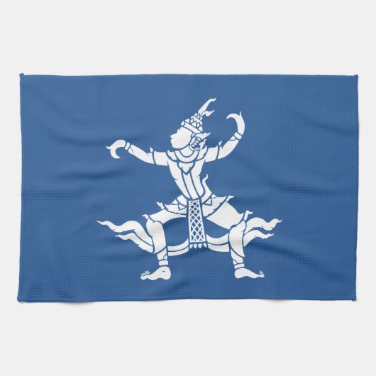 タイダンサー⚠タイのサイン⚠ キッチンタオル (横)