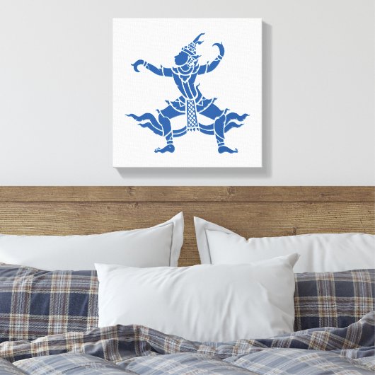 タイダンサー⚠タイのサイン⚠ キャンバスプリント (インサイチュ (寝室))