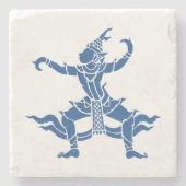 タイダンサー⚠タイのサイン⚠ ストーンコースター (正面)