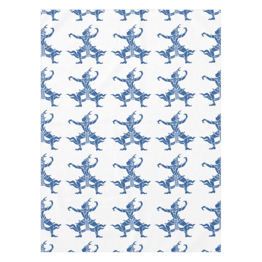 タイダンサー⚠タイのサイン⚠ テーブルクロス (正面)