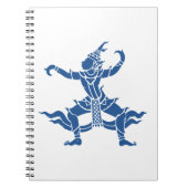 タイダンサー⚠タイのサイン⚠ ノートブック (正面)