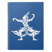 タイダンサー⚠タイのサイン⚠ ノートブック (正面)