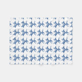 タイダンサー⚠タイのサイン⚠ フリースブランケット (正面(横))