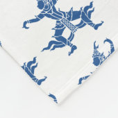 タイダンサー⚠タイのサイン⚠ フリースブランケット (角)