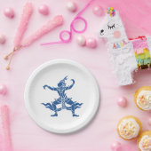 タイダンサー⚠タイのサイン⚠ ペーパープレート (パーティー)