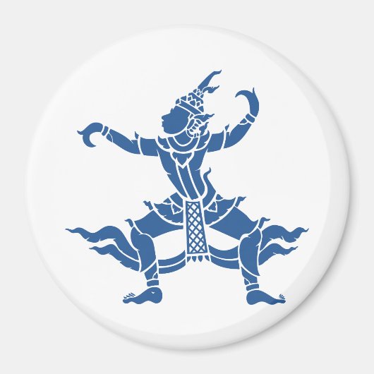 タイダンサー⚠タイのサイン⚠ マグネット (正面)