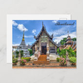 タイチェンマイ仏教寺院の写真 ポストカード (正面/裏面)