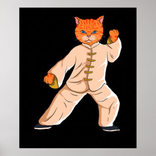 タイチーインストラクタータイチーキャット ポスター