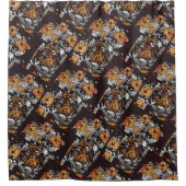 タイチー気功タイガー象徴的なインサイト絵画デザイン シャワーカーテン (正面)