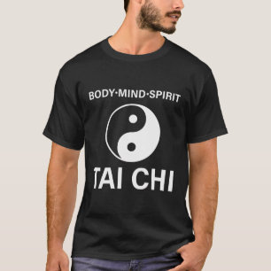 タイチー – 体マインドスピリット太極拳 Tシャツ