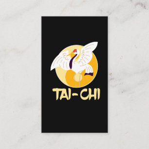 タイチ中国の陰陽クレーンアニマルサン 名刺