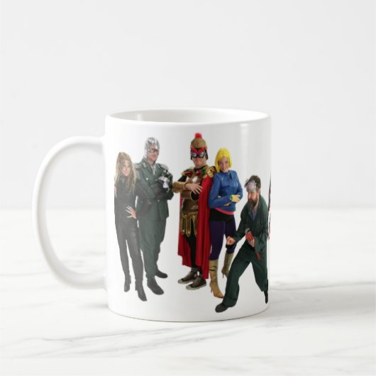 タイツおよび戦い: 灰は十分にマグを投げました! コーヒーマグカップ (左)