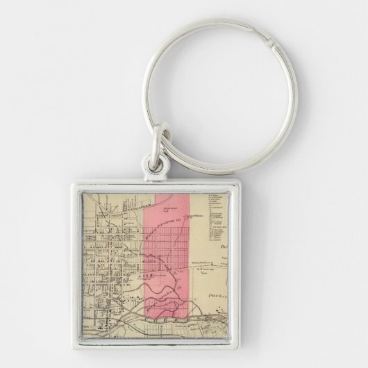 タイツビル キーホルダー (正面)