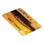 タイツビル・フロリダ橋サンセット旅行写真 マグネット (右側)